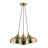 Chassitty 3 - Light Antique Brass Pendant