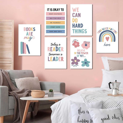 6 Piece Wrapped Canvas Print