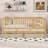 Daybed with Fence Guardrails and 2 Drawers-644393822-644393817