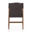 Chaise d'appoint Vivica en espresso / crème Cardiff-2053011917