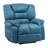 36.2'' Wide Velvet Upholstered Manual Standard Recliner-1794682208