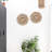 Handmade Boho Plants & Flowers Wall Decor on Solid Wood