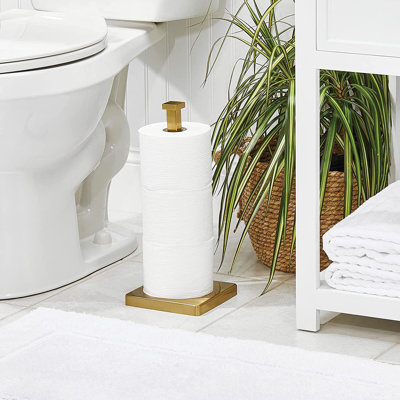 Porte-papier hygiénique sur pied