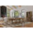 Slat Back Dining Chairs with Durable Hickory Veneers and Natural Rattan Seats-130620240