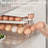 Automatic Rolling Egg Dispenser 2 Layers With Lid 1 Pcs