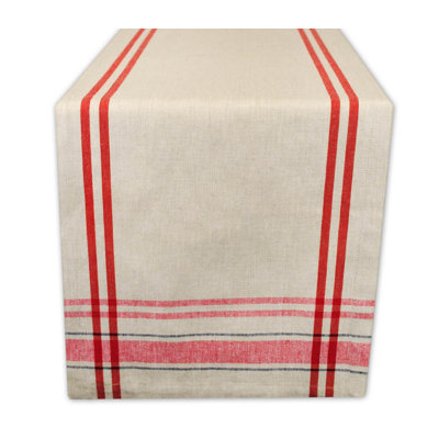 Shelton Striped 100% Cotton Table Runner