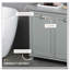 Armoire de trieur de linge inclinable