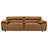 Mahwah 2-Piece Leather Upholstered Sofa Set Orange-120240664
