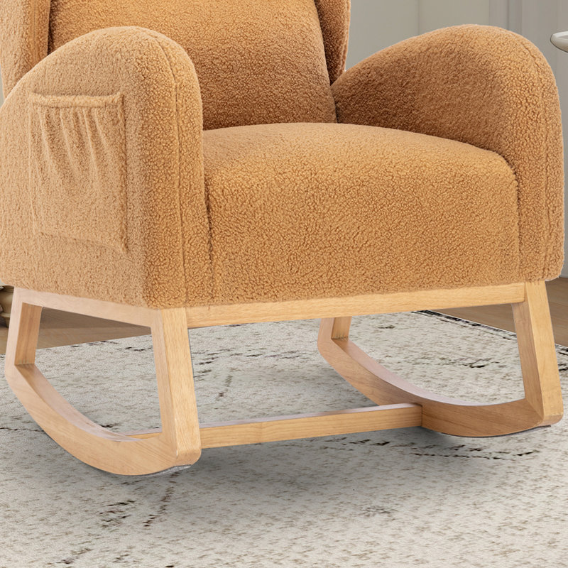 Fauteuil à bascule Teddy, Kaki
