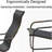 Outdoor Patio Bistro Set Of 2, C Spring Motion Chair With Ottoman, All-Weather Comfort For Porch, Deck, Yard, Garden, And Lawn