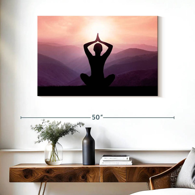 Kerrick Yoga Meditation, 26" H x 39" W