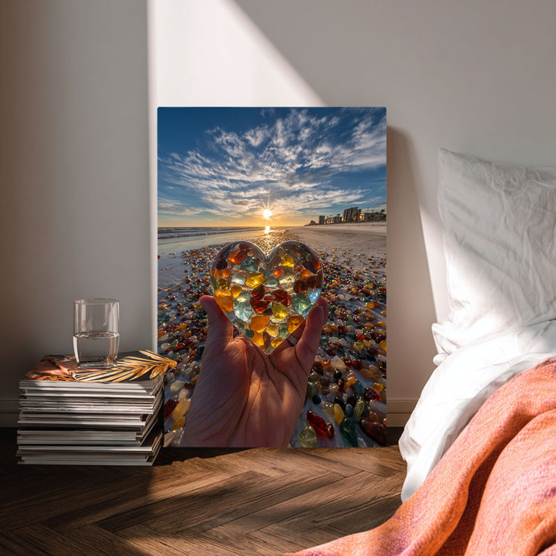 Art sur toile Coastal, 12 * 8 pouces (30 * 20 * 2cm)