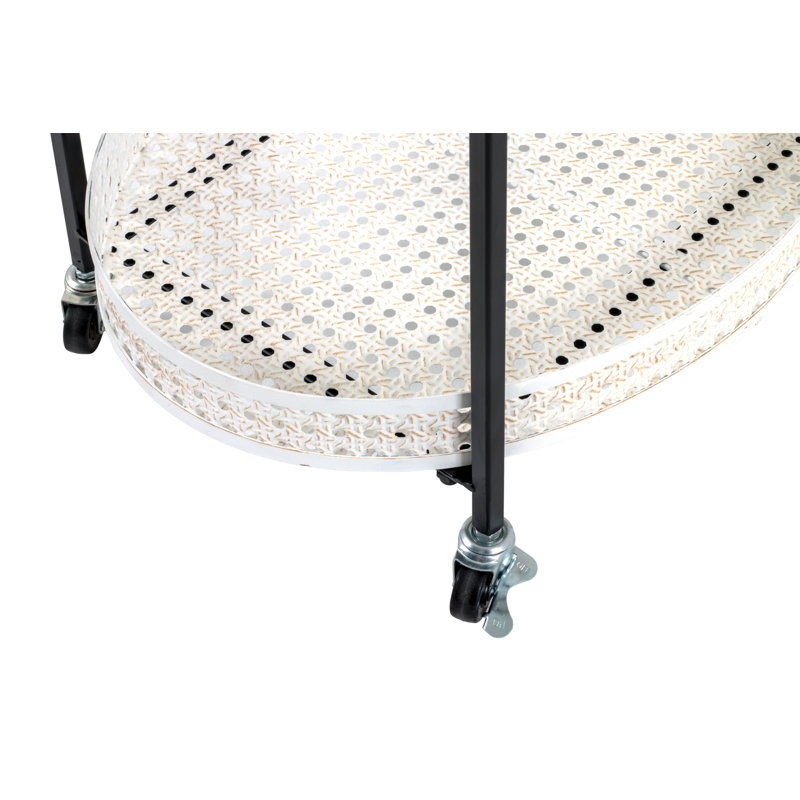 Dunnell Metal Bar Cart