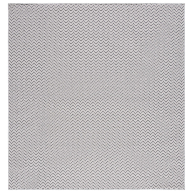 Tapis intérieur / extérieur à motif abstrait Hampton Performance, Carré 6 pi 5 po
