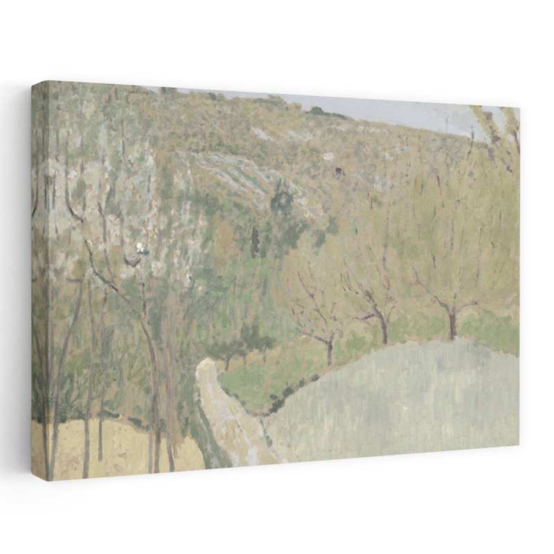 The Passage 2, paysage abstrait contemporain, art naturel, H 48 po x l 32 po