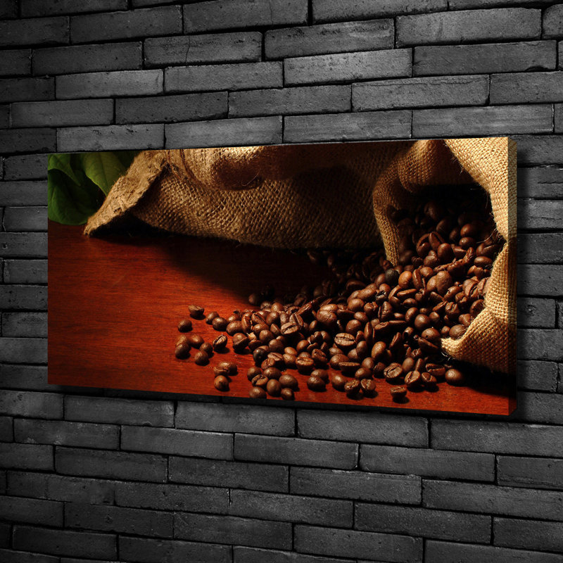 Coffee Beans - Wrapped Canvas Print