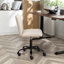 Chaise de bureau pivotante en tissu-132997877