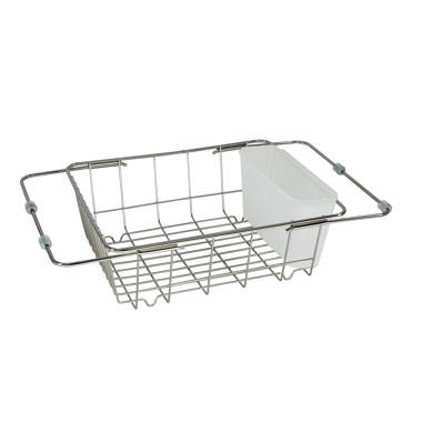 Over the Sink 2 Tier Organizer Dish Drying Rack, 31 Inch – Mikasa