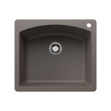 Diamond SILGRANIT 25" L X 22" W Drop-in/Undermount Kitchen Sink