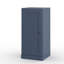Armoire de rangement 100% bois massif 16,5 po avec porte shaker et tablettes réglables-1492516706