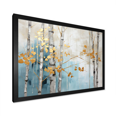 «Blue Zen and Blue Zen Moment Bamboo VII - Bamboo Wall Prints_106598
