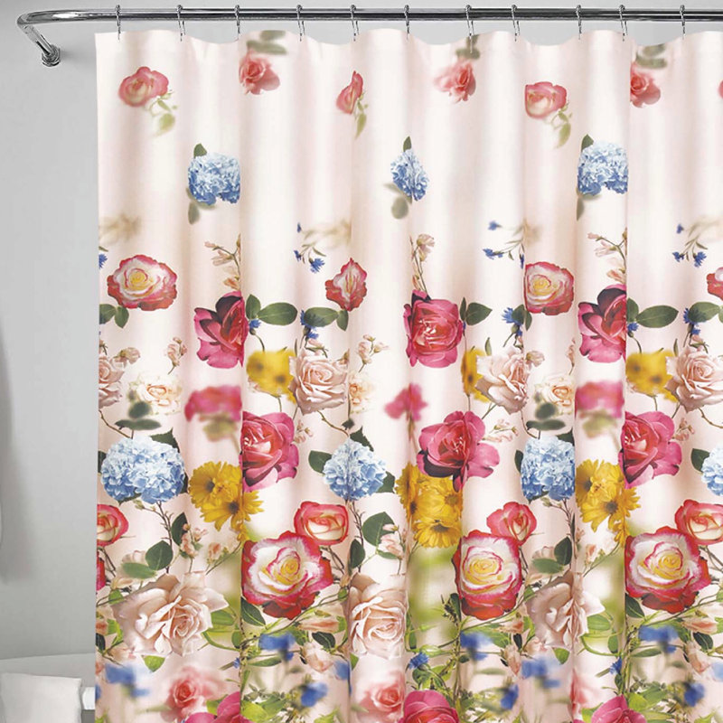 Ahed Floral Shower Curtain