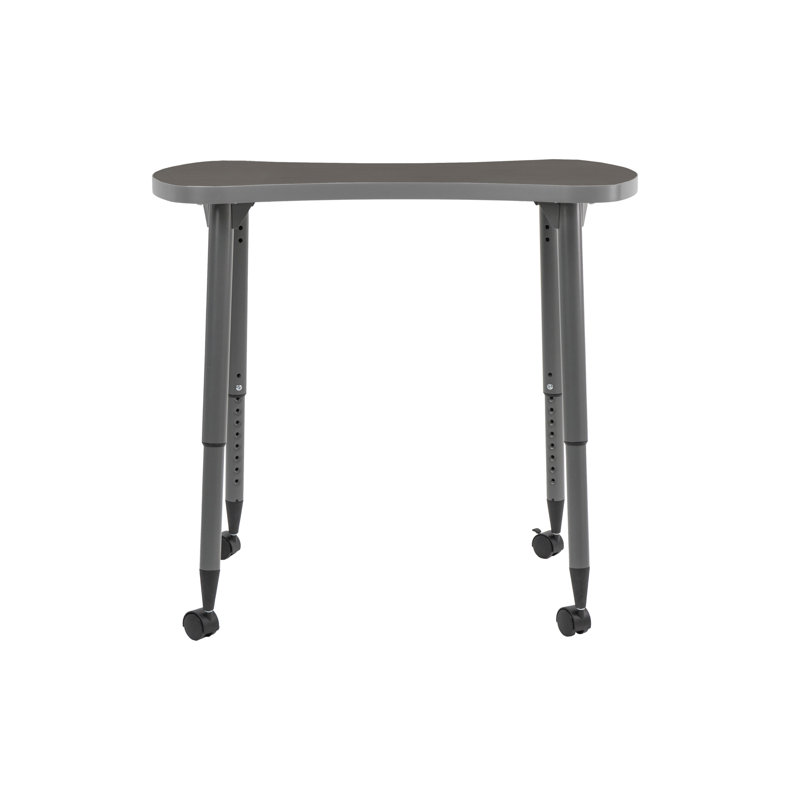 Table d'activité thermofusionnée avec pieds fuselés réglables Adapte 25 x 37, Mer du nord, Strandz cosmique