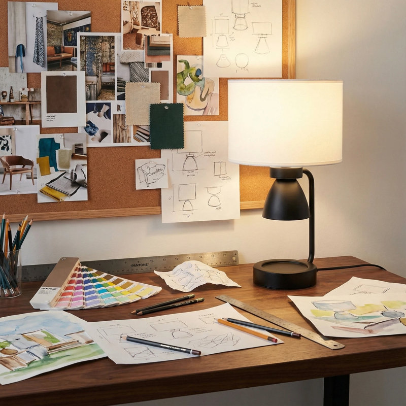 Retro Metal Desk Lamp Table Lamps