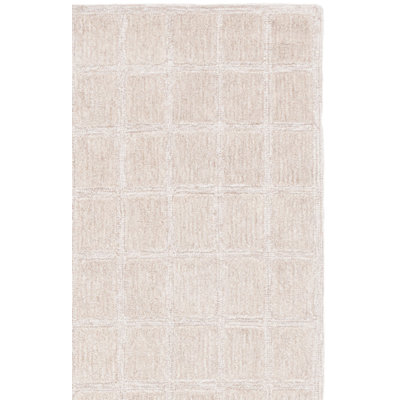 Tapis de couleur unie en coton tissé à la main Genres