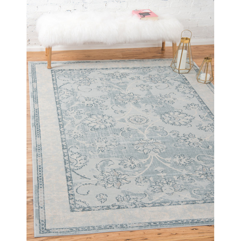 Padang Sidempuan Oriental Indoor Rug, Rectangle 7'1" x 10'
