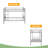 Twin Over Twin Metal Bunk Bed,Divided Into Two Beds-892532074