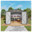 Grande remise de jardin en métal 10 x 12 pi avec portes et fenêtres doubles - Édifice de rangement extérieur imperméable pour la cour, le patio et la pelouse