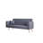 Grey Velvet Multi-Functional Bed, For Small Living Room & Bedroom, Can Be Turned Into 3 Adjustable Postures, Easy To Assemble, 600Lbs Capacity Assembly, Max Weight-2076324372