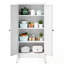 Garde-manger en métal 3 tablettes réglables-718327140