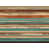 Brown/Turquoise Striped 1