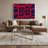 Hard Edge 12 Blue Canvas Wall Art-75104586