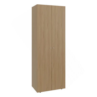 Soham Closet System Slim, Bedroom, Macadamia
