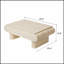 Table basse à plateau relevable, bureau en bois extensible moderne avec rangement dissimulé et conception ergonomique