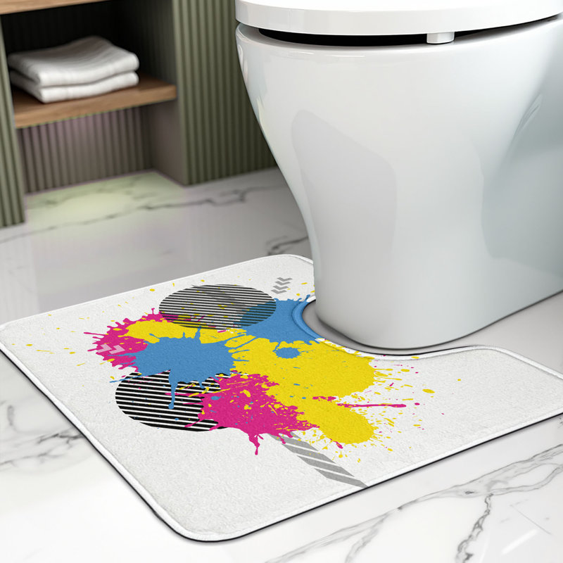 Tapis de salle de bain en U 20 po Vintage