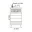 Commode d'appoint luxueuse en bois massif-56857880