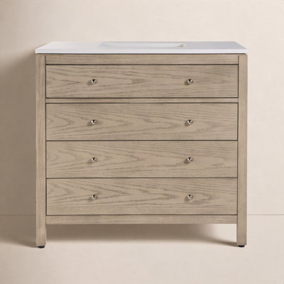 Celine 36" Acacia Single Bathroom Vanity