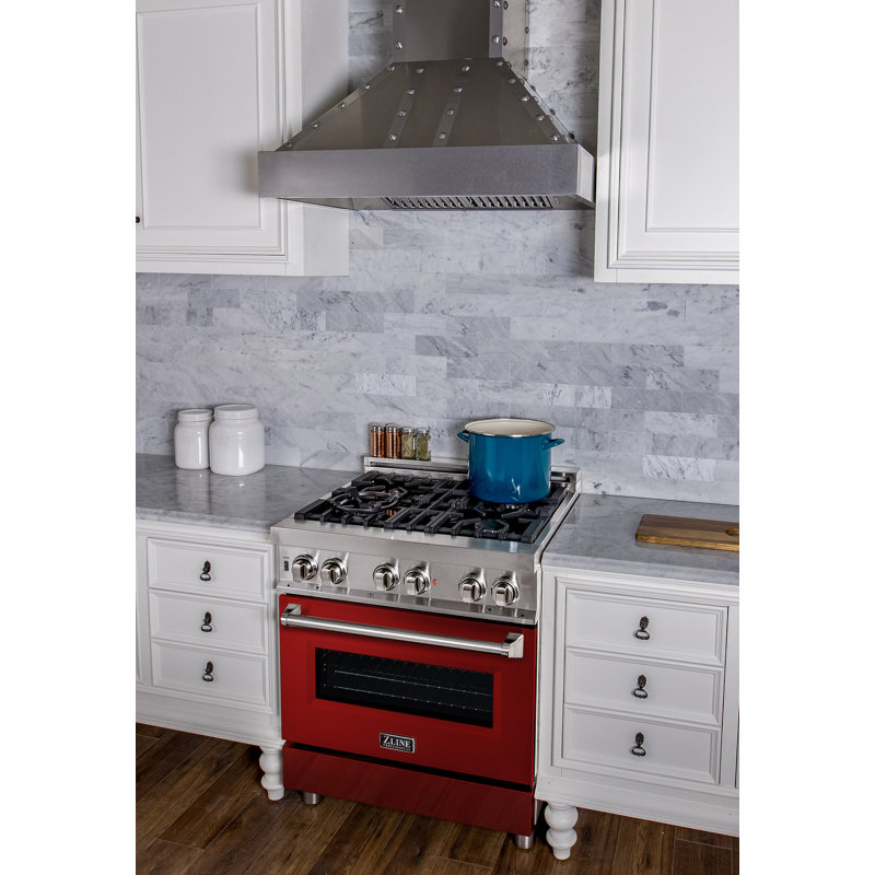 ZLINE 30" Legacy Dual Fuel Range, Satin Stainless Steel