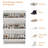 3-Drawer Flip Shoe Cabinet with Adjustable Shelves, Wooden Hidden Shoe Storage for Entryway, Hallway, or Living Room-1016739332