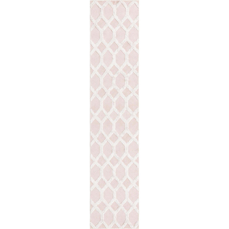 Tapis rose en coton Casa
