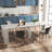 Multifunctional extendable console table