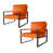 Orange Faux Leather is out of stock