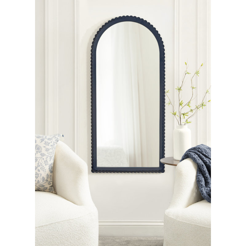 Miroir mural Scallia, 42 po x 20 po, Marine