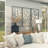 3 Piece Natural Metal Floral and Botanical Wall Décor Set