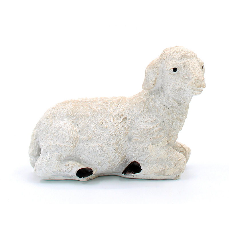 11 pièces crèche en tissu brun 12 po, 12 po H x 8 po L x 6 po P