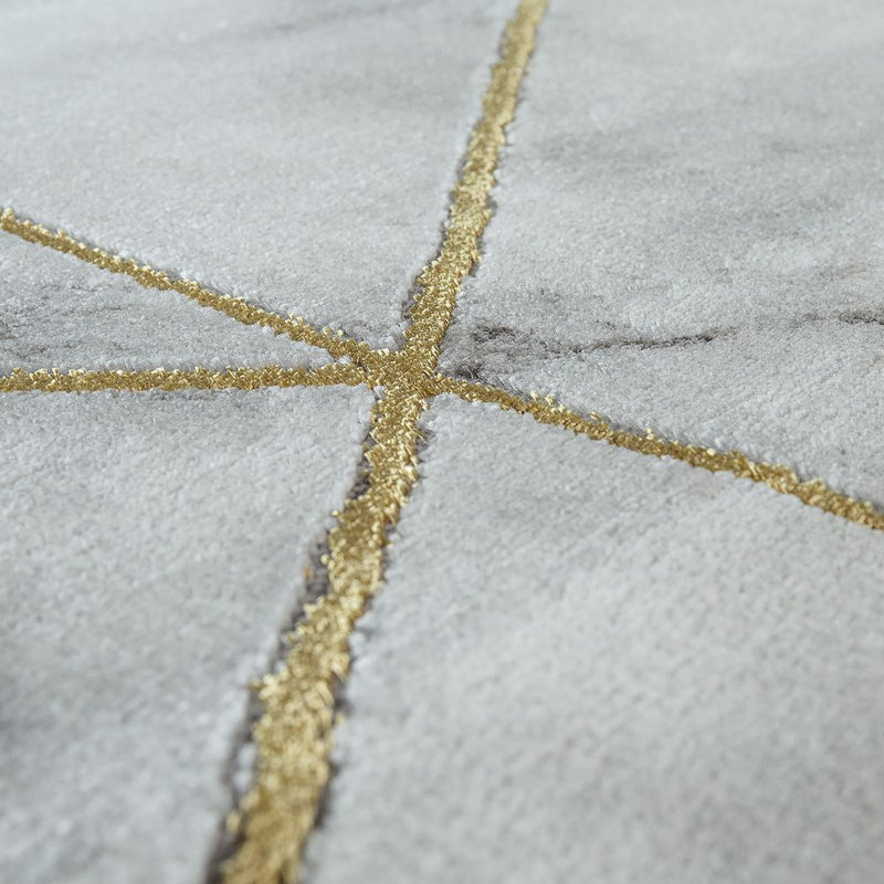 Alcala Shag Grey Carpet, Rectangle 120 x 170cm